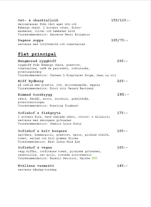 Menu La Gare By Sofiehof-1