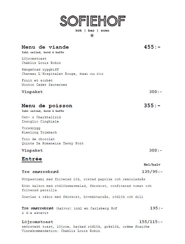Menu La Gare By Sofiehof-2